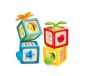 Комплект сензорни кубчета Числа, 4 части - Hape