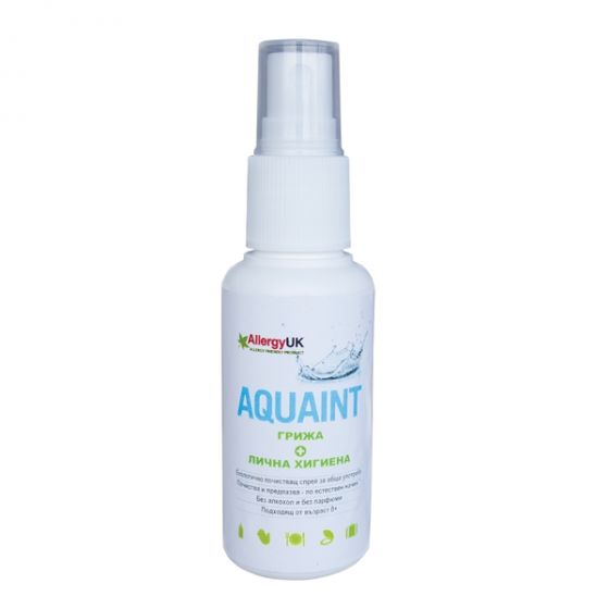 Натурална дезинфекцираща вода - AQUAINT - 50мл.