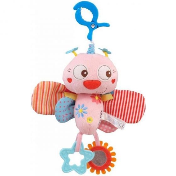Плюшена музикална играчка Butterfly - BABY MIX
