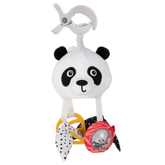 Мека играчка с дрънкалка Panda - Canpol 