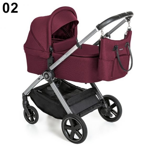 Бебешка количка 2в1 ONLY - ESPIRO - червена