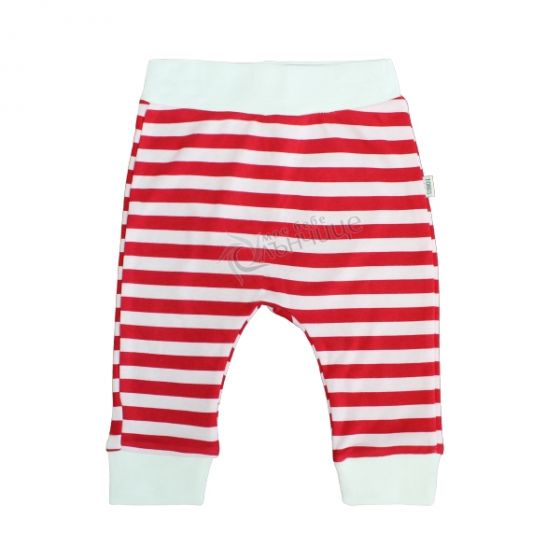 Бебешки панталон - Stripes Червен