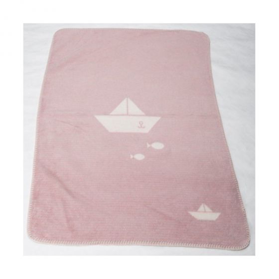 Бебешко бамбуково одеяло - Лодки