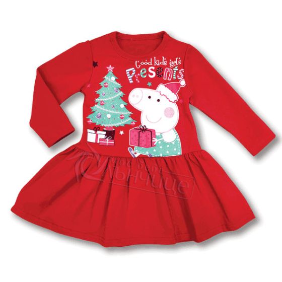 Коледна рокля - Peppa Pig