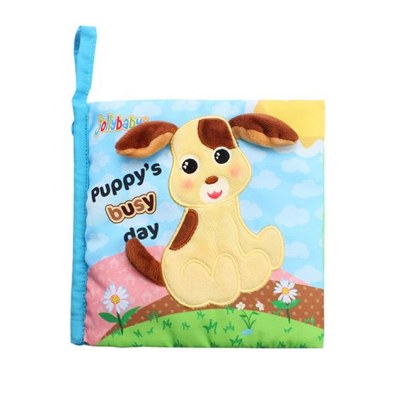 Мека книжка-дневник кученце Bubby - Jollybaby