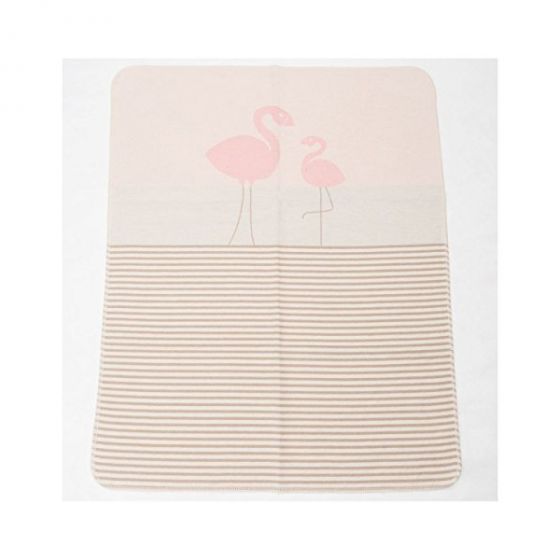 Памучно одеяло - Фламинго