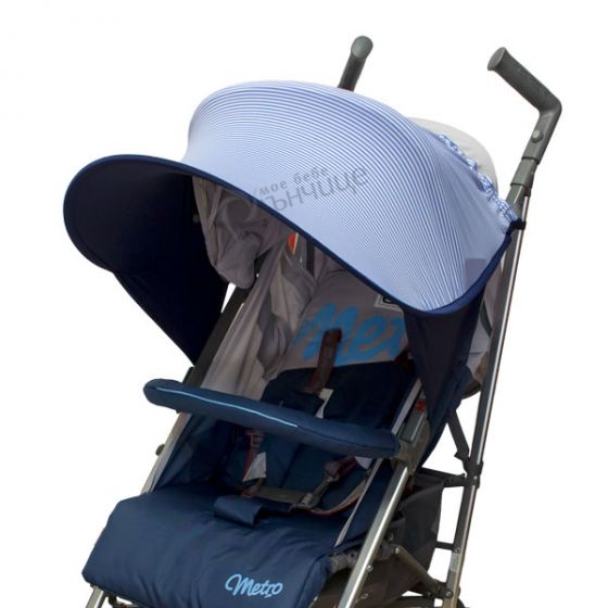 Двулицев сенник за бебешка количка с UV защита - Sky
