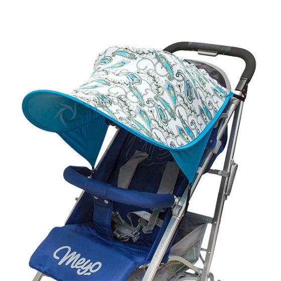 Двулицев сенник за количка с UV защита - Spring