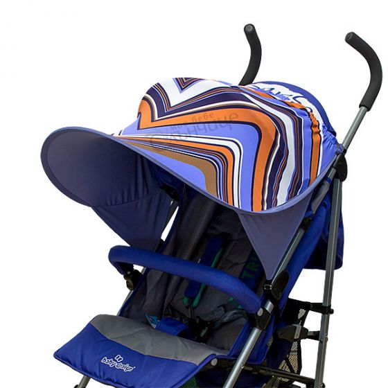 Двулицев сенник за количка с UV защита - Stripe