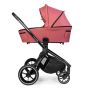 Бебешка количка 2в1 Quick 3.0 Black Chrome - MUUVO - pure pink