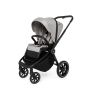 Бебешка количка 2в1 Quick 4.0 Steel Grey - Muuvo - Рама със седящ кош