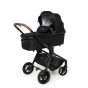 Бебешка количка 2в1 QUICK Onyx Black - MUUVO - Кош за новородено