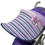 Дизайнерски двулицев сенник за бебешка количка с UV защита - Dream