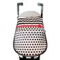 Дизайнерски двулицев сенник за бебешка количка с UV защита - Glamour Dots