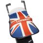 Дизайнерски двулицев сенник за бебешка количка с UV защита - London