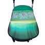 Дизайнерски двулицев сенник за бебешка количка с UV защита - Mandala