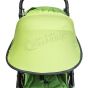 Двулицев сенник за количка с UV защита - Green Dots