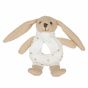 Мека играчка с дрънкалка Bunny - Canpol - бежов