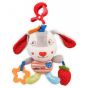 Плюшена музикална играчка Голям заек сърце - BABY MIX
