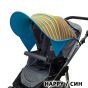 Промоционален сет Двулицев сенник с UV защита + Комарник за бебешка количка