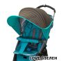 Промоционален сет Двулицев сенник с UV защита + Комарник за бебешка количка