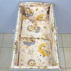 Спален комплект с обиколници Sleepy Baby - 50x100