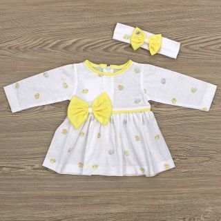 Бебешка рокля Spring Yellow