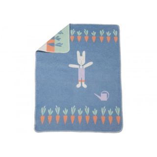Памучно одеяло - Зайче с моркови 