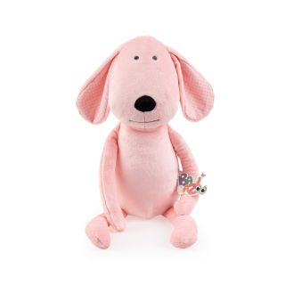 Мека играчка за гушкане Dog розов