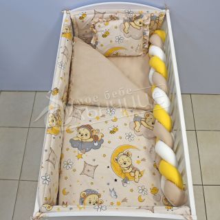 Спален комплект с обиколници Sleepy Baby