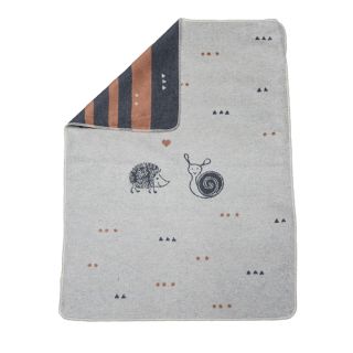 Памучно одеяло - Охлюв и Таралеж