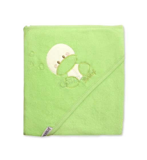 Бебешка хавлия BEBITOF - Пате в тюркоаз