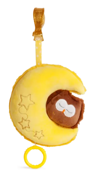 Музикална играчка Луна с бухал Aylin - Tedsy