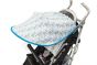 Двулицев сенник за количка с UV защита - Spring/Син