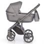 Бебешка количка 2в1 BLOOM STEEL - ROAN - кош за новородено