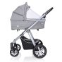 Бебешка количка 2в1 HUSKY - BABY DESIGN 2020 - комарник