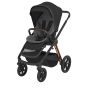 Бебешка количка 2в1 Miloo Diamond Black - Espiro