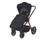 Бебешка количка 2в1 Miloo Diamond Black - Espiro