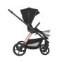Бебешка количка 2в1 Miloo Diamond Black - Espiro