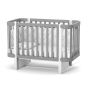 Бебешко легло от бук Monaco - Graphite White