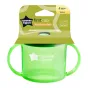 Чаша с дръжки First Cup зелена - Tommee Tippee