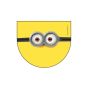 Дизайнерски двулицев сенник за бебешка количка с UV защита - Minion