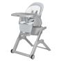 Електрическа люлка - стол за хранене Carrello Alto - Chrome Grey