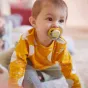 Комплект от 2 броя ортодонтични залъгалки, Ultra Air Happy 6-18m+, Philips AVENT -  декорация Лимони 