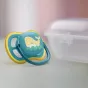 Комплект от 2 броя ортодонтични залъгалки, Ultra Air Night 18m+, Philips AVENT -  Кит - Неутрални 