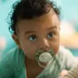 Комплект от 2 броя ортодонтични залъгалки, Ultra Soft 0-6м, Philips AVENT - Тукан и Листа