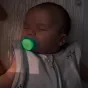 Комплект от 2 броя ортодонтични залъгалки за новородени, Ultra Start Night 0-2м, Philips AVENT -  декор Sleep 