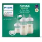 Комплект за новородено с 3 шишета за хранене Natural Response и залъгалка Ultra Soft на Philips AVENT - Стъкло 