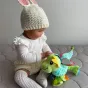 Плюшена играчка за количка Дракон Дъсти - Playgro