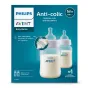 Комплект за хранене от 2 броя шишета Classic Anti-colic с биберон 1м+, 2х260мл - Philips AVENT